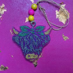 Small Buffalo Car Air Freshener