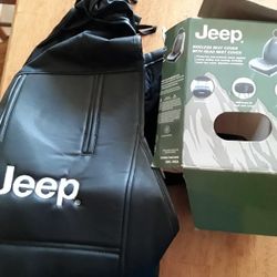 Genuine Jeep Driver Side Sideless Seat Cover And Headrest Cover