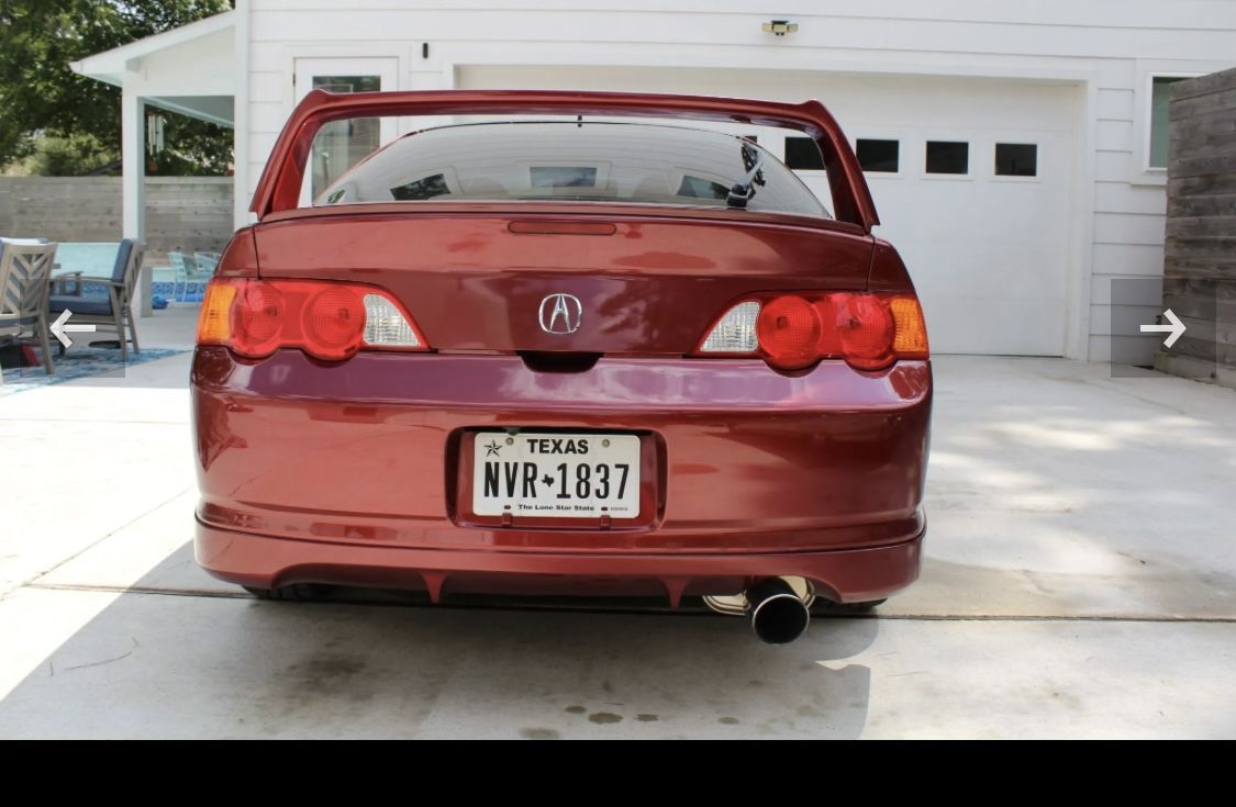 Acura Rsx Dc5 Type S / A Spec Rear Bumper & Lip Oem Honda