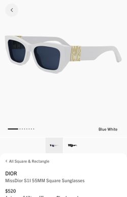 DIOR MissDior S1I 55MM Square Sunglasses