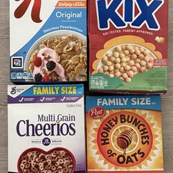 Cheerios – New, Sealed Boxes