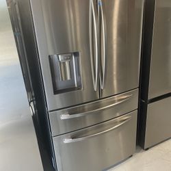 Stainless Steel 28 Cu. Ft. 4-Door French Door Refrigerator
