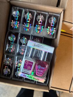 468 Bottles EDS Glaze Duo Gel Polish – 39 Boxes – Mixed Colors New