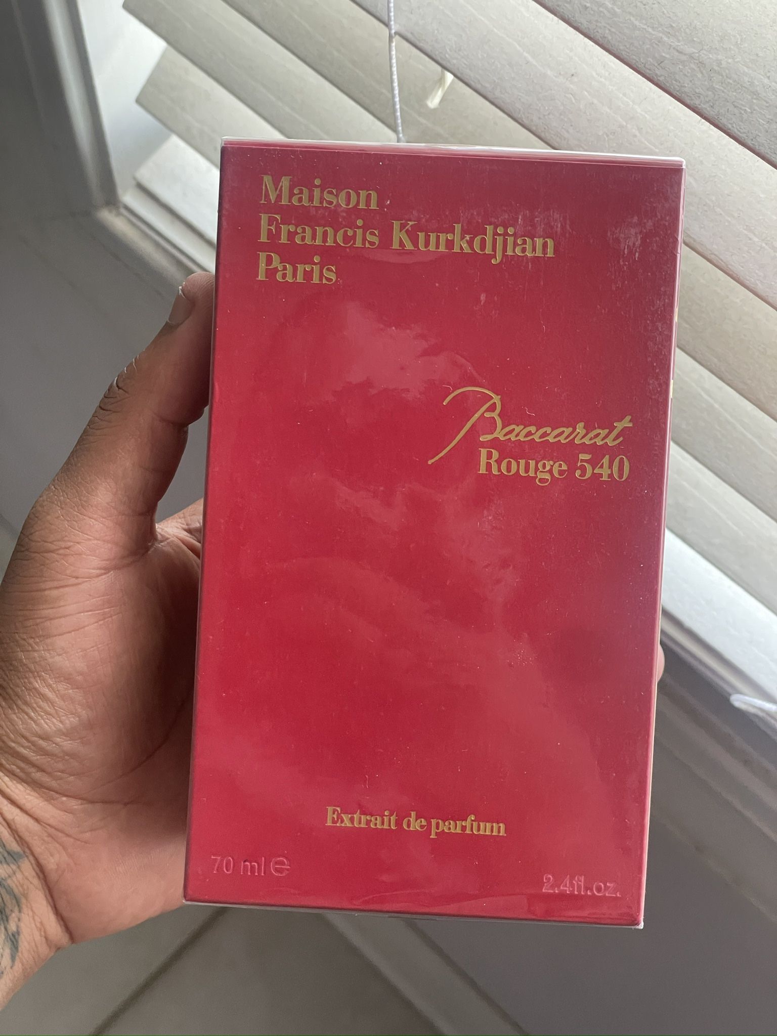 Baccarat Rouge 540 by Maison Francis Kurkdjian