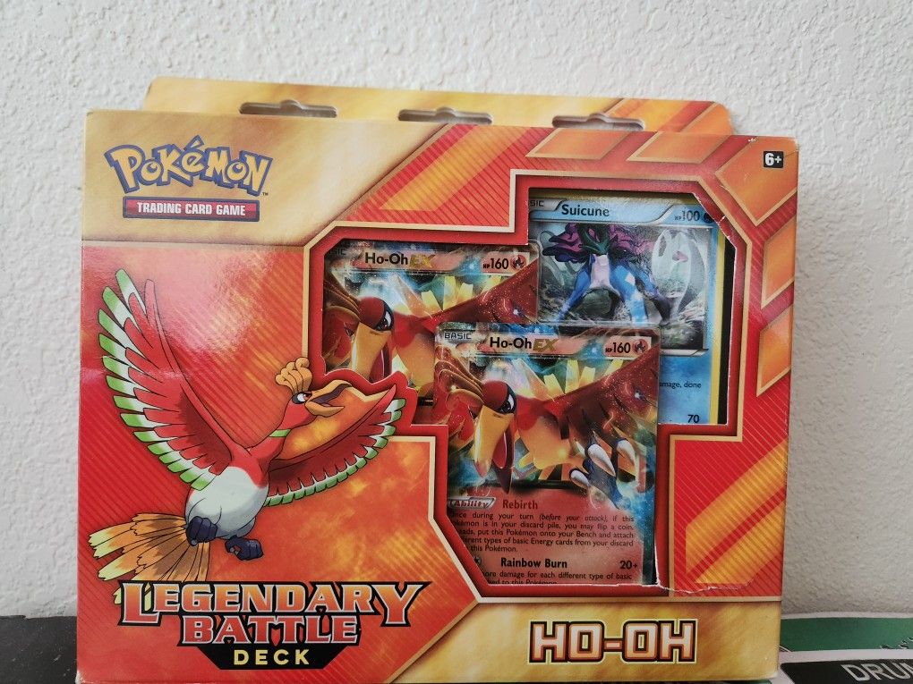 Pokemon Ho-oh Legendary Battle Deck