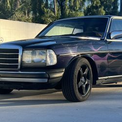 Mercedes Hot Rod Purple Flame