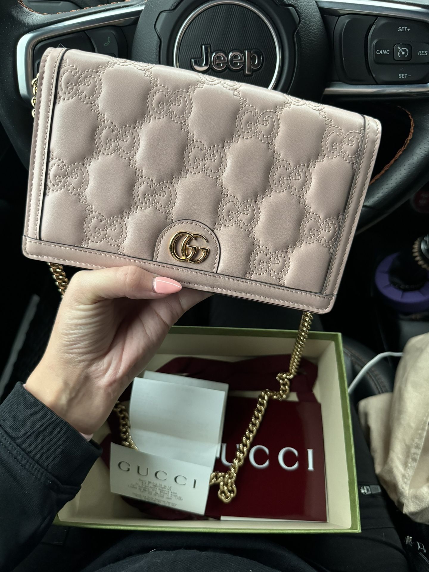 Gucci Chain Wallet/Purse