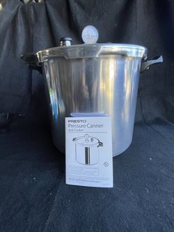Presto Pressure Canner and Cooker with Manual and Canning Tools