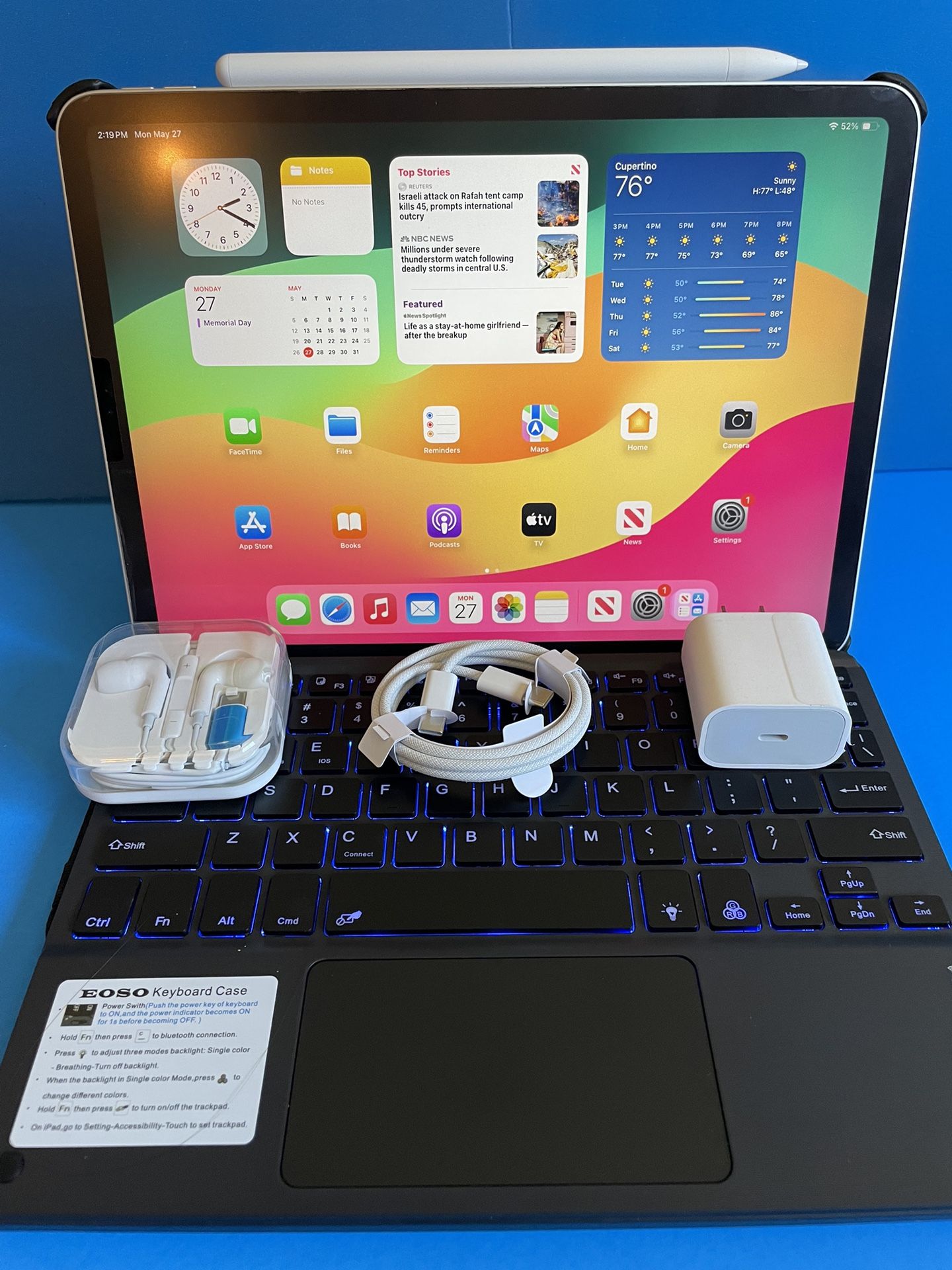 128GB Apple IPad Pro 11” 4th Generation (2022 Model / M2 chip