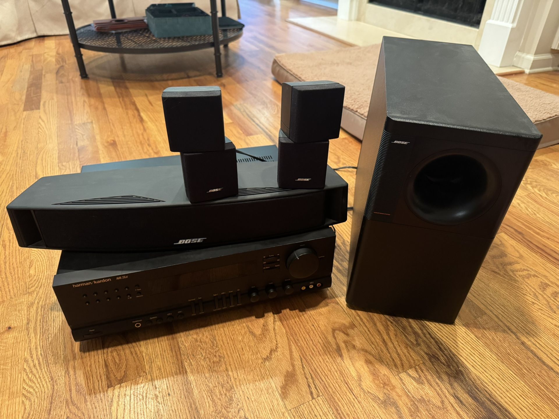 Bose Audio Speakers and receiver 