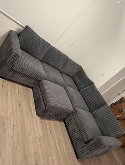 Grey couches