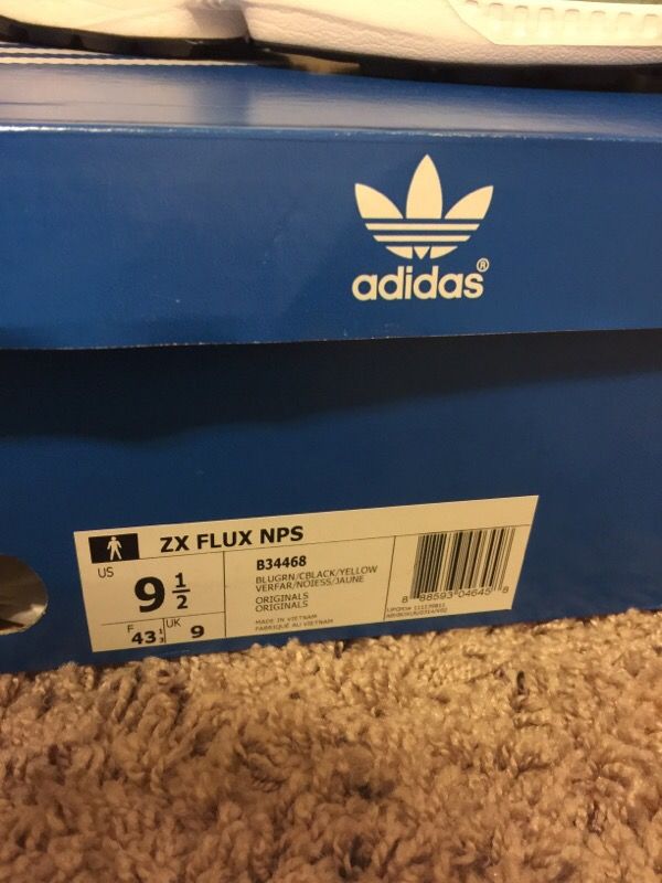 ADIDAS ZX FLUX NPS Brand new shoes 9 1/2