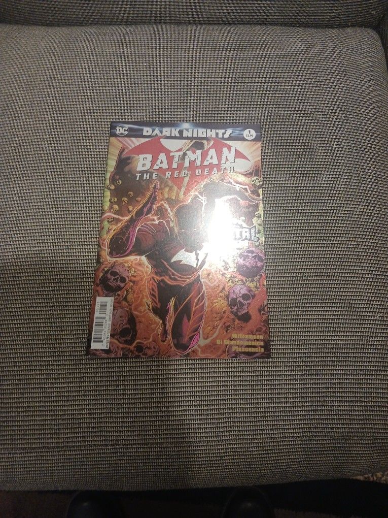 Dark Nights: Batman - The Red Death #1 (2017, DC) NM Metal Tie-In