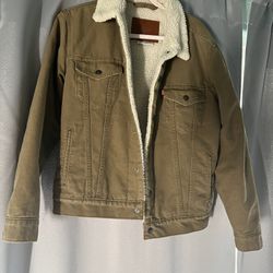 Levi’s Premium Sherpa Lined Canvas Jacket