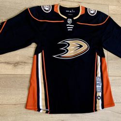 Authentic Anaheim Ducks Jersey Size 46. MSRP $180.
