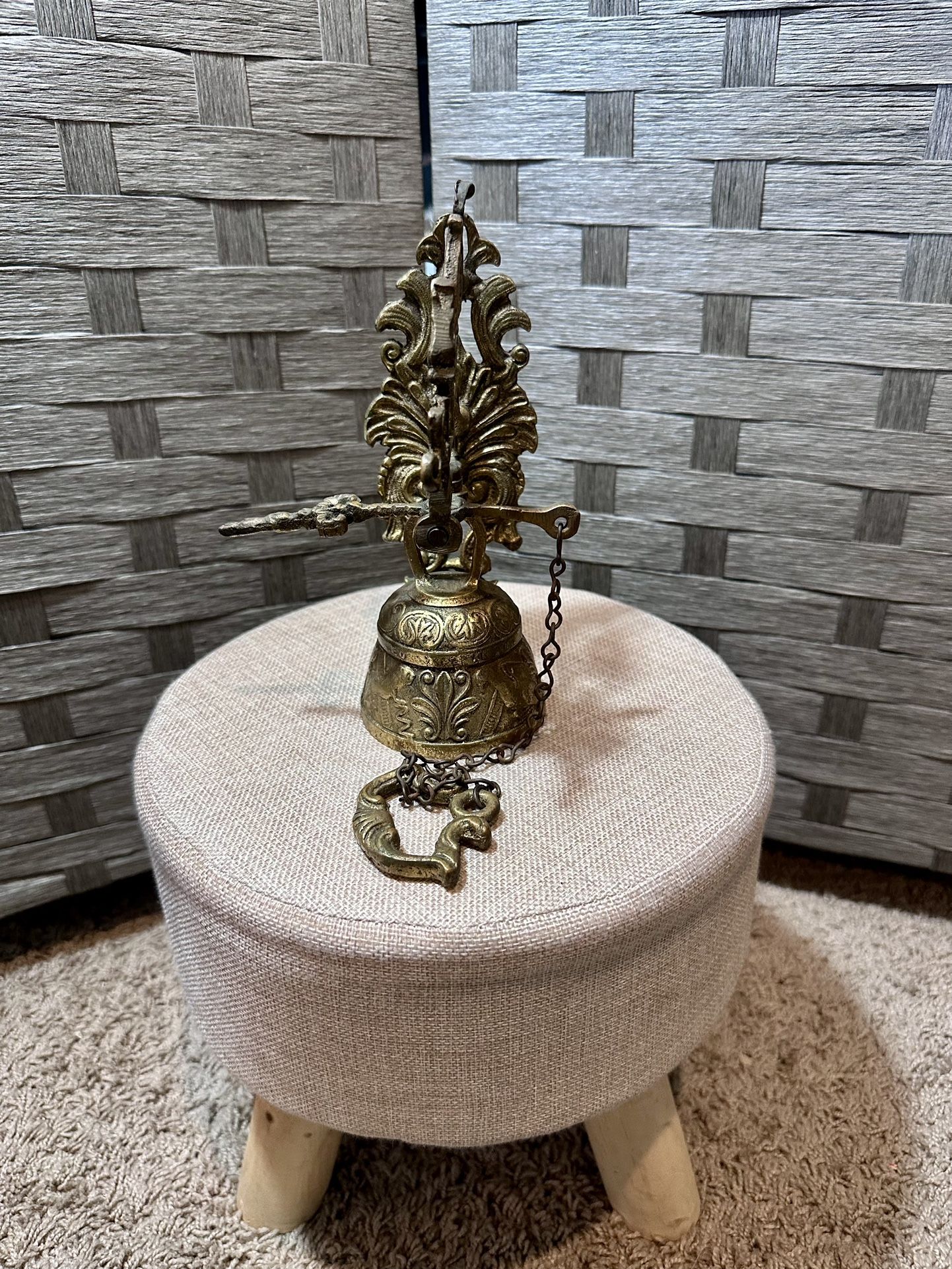 Rare Antique Brass Bell
