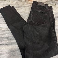 Levi Strauss High Rise Skinny Jeans