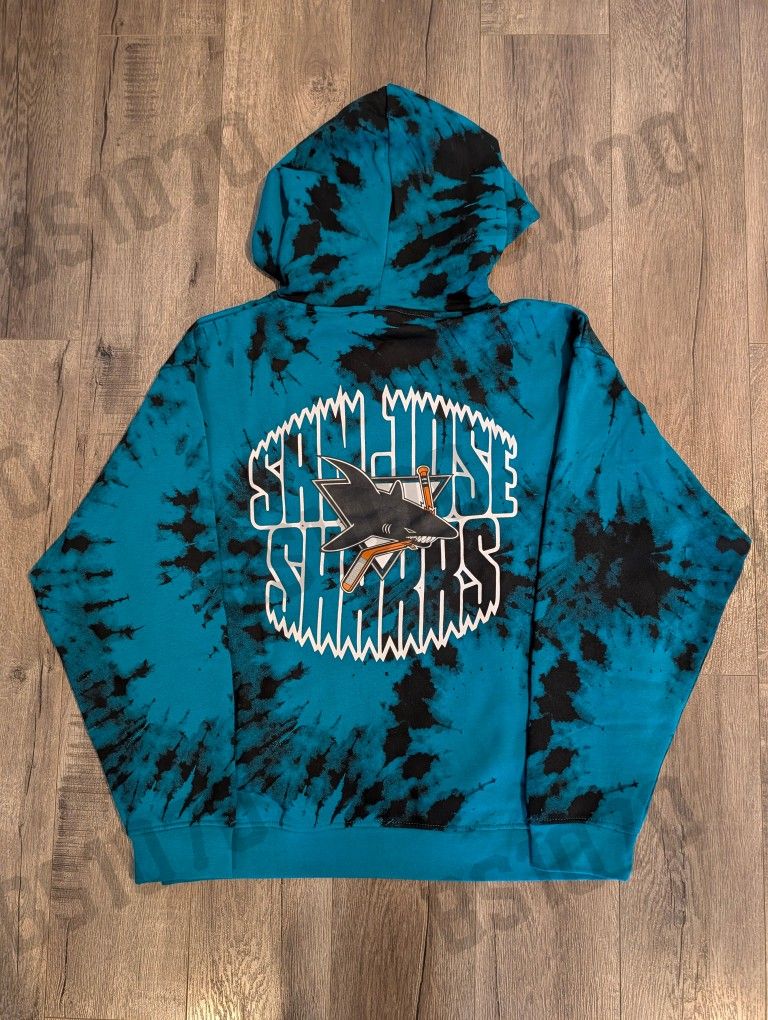Tie Dye Hoodie - SJ Sharks