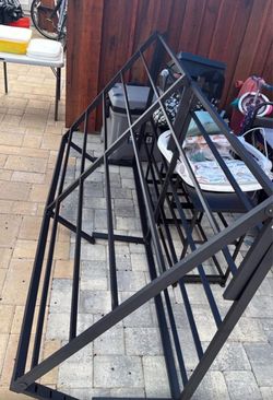 King size bed frame