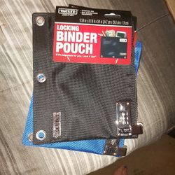 locking binder pouch