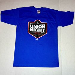 Dodgers 2022 Union Night T-Shirt Single Game Give Away 