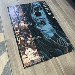 Vintage LA Galaxy The Force Poster 1996