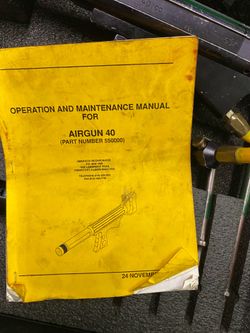 Air guns and saws