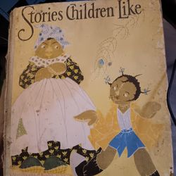 92 Year-Old Book "Stories Children Like" Including "Little Black Sambo"