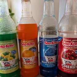 Free Sno Cone Flavors