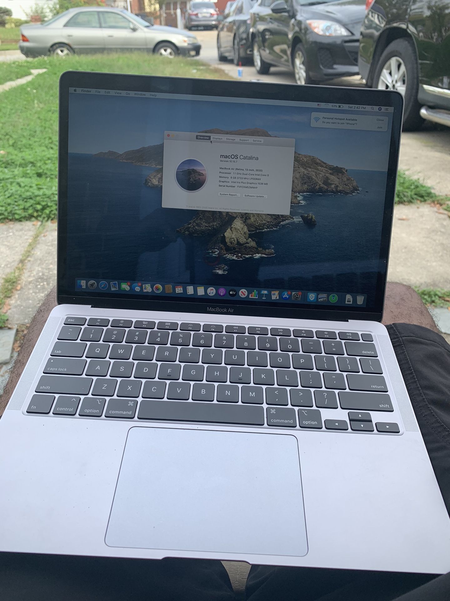 2020 macbook Air 256gb