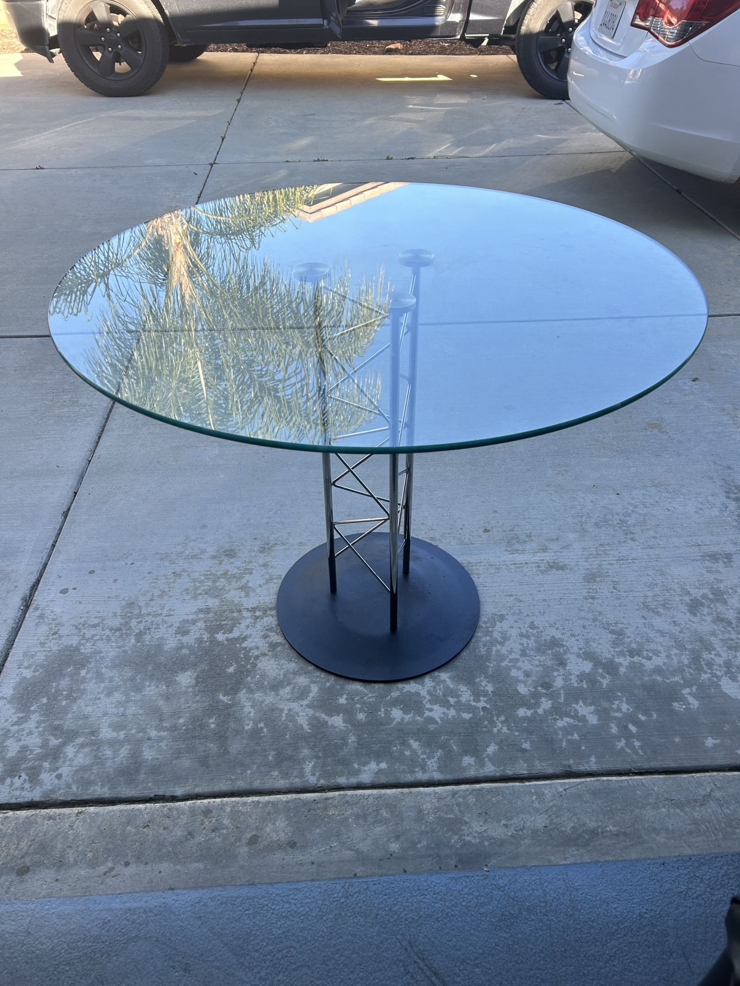 Glass Dining Table No Chairs 