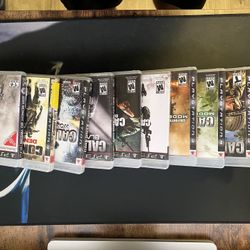 🎮 **FOR SALE: PS3 Game Lot – 10 FPS/War Titles – $60 OBO**