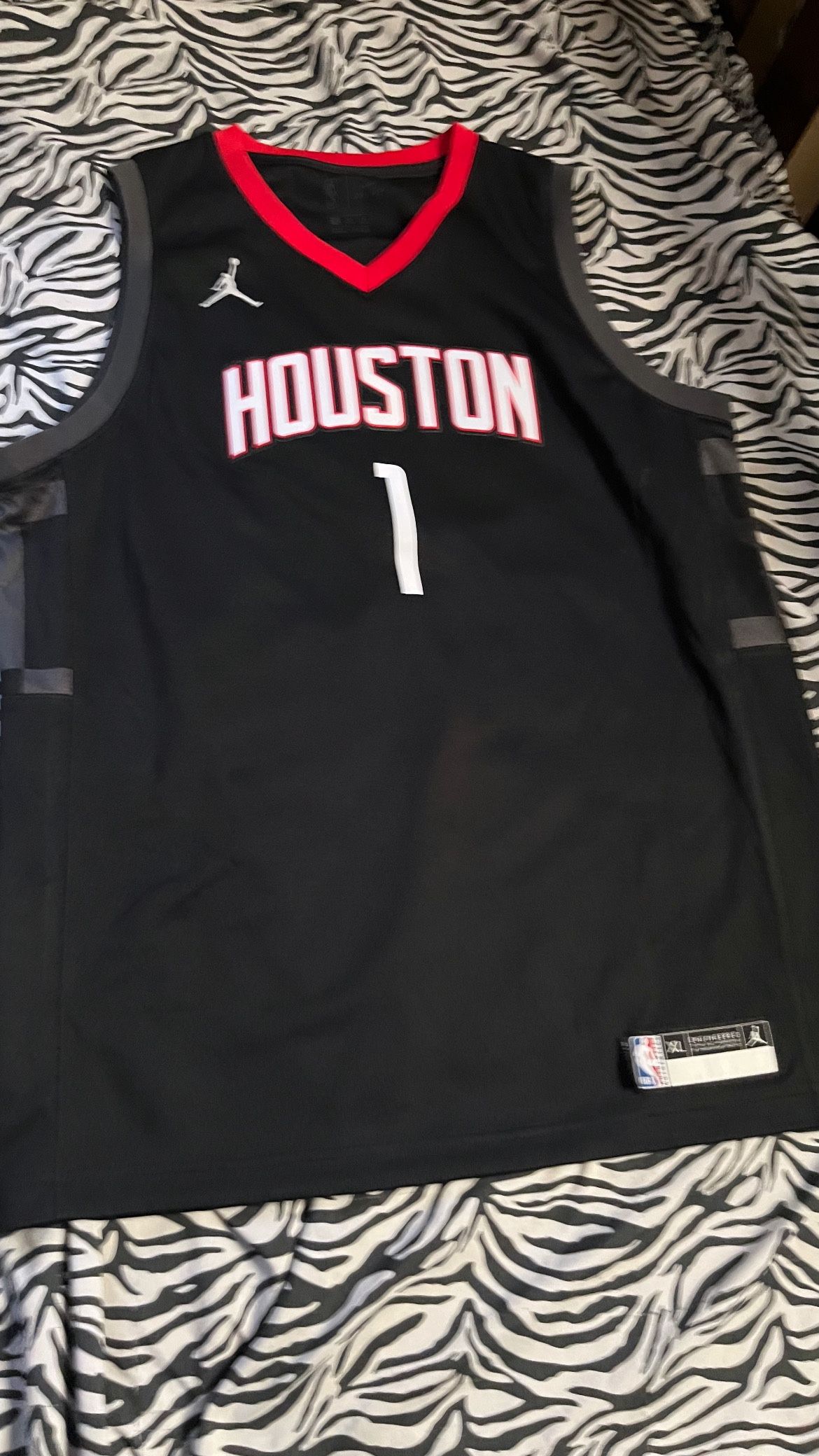 Houston Rockets John Wall Jersey Black 