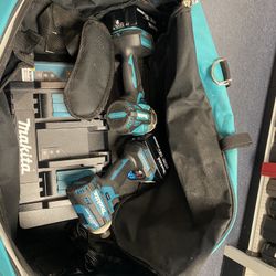 Makita Drill/impact/ Dual Charger 
