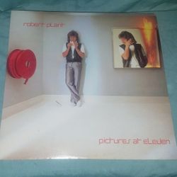 Robert Plant Pictures At Eleven 1980's Near Mint Vinyl LP Record Album Swan Song