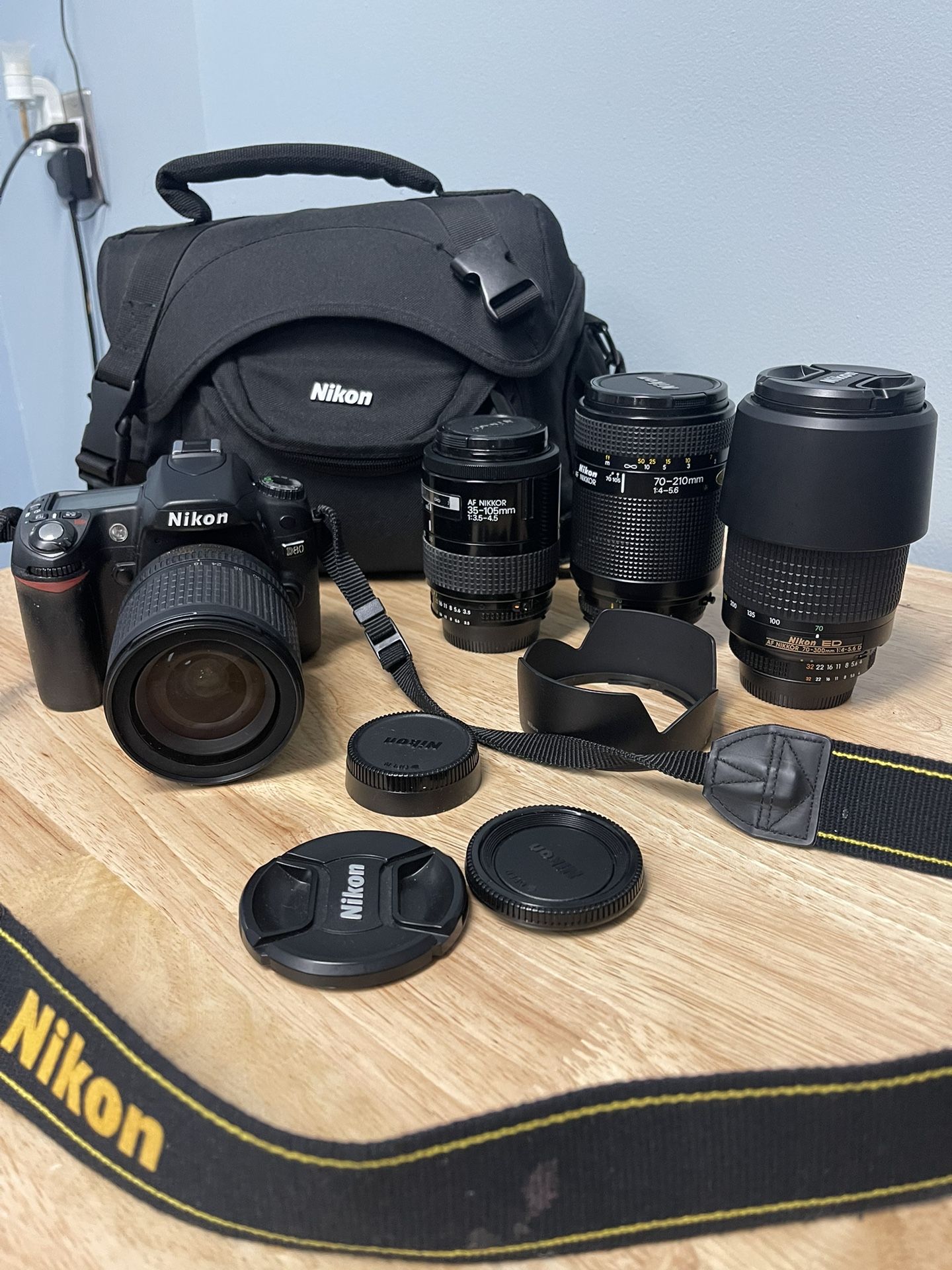 Nikon D80 And Accessories 