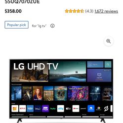 55in LG Smart Tv