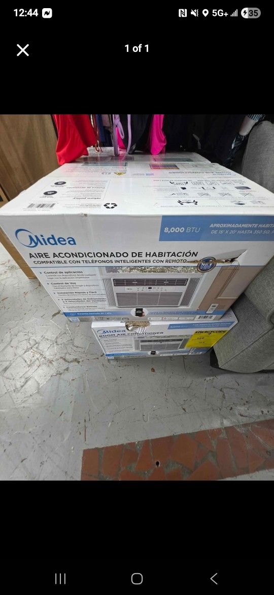 8000 Btu Window Unit Brand New .