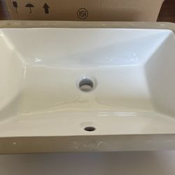 Signature Hardware Sawgrass 21 in. Undermount Bathroom Sink SHU1811WH