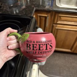 Schrute Farms Red Coffee Mug 