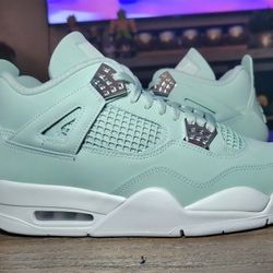 JORDAN 4 RETRO 'ABUNDANCE/SEAFOAM' (WOMEN'S) (2025)