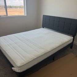 Bed Frame and Mattress 