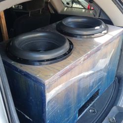 15 Inch Sundown Xv3 V3s In a Custom Ported Box 