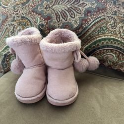 Toddler Pink Boots 