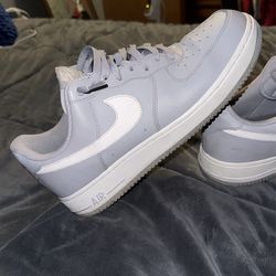 Nike Air Force 1 Grey And White Colorway