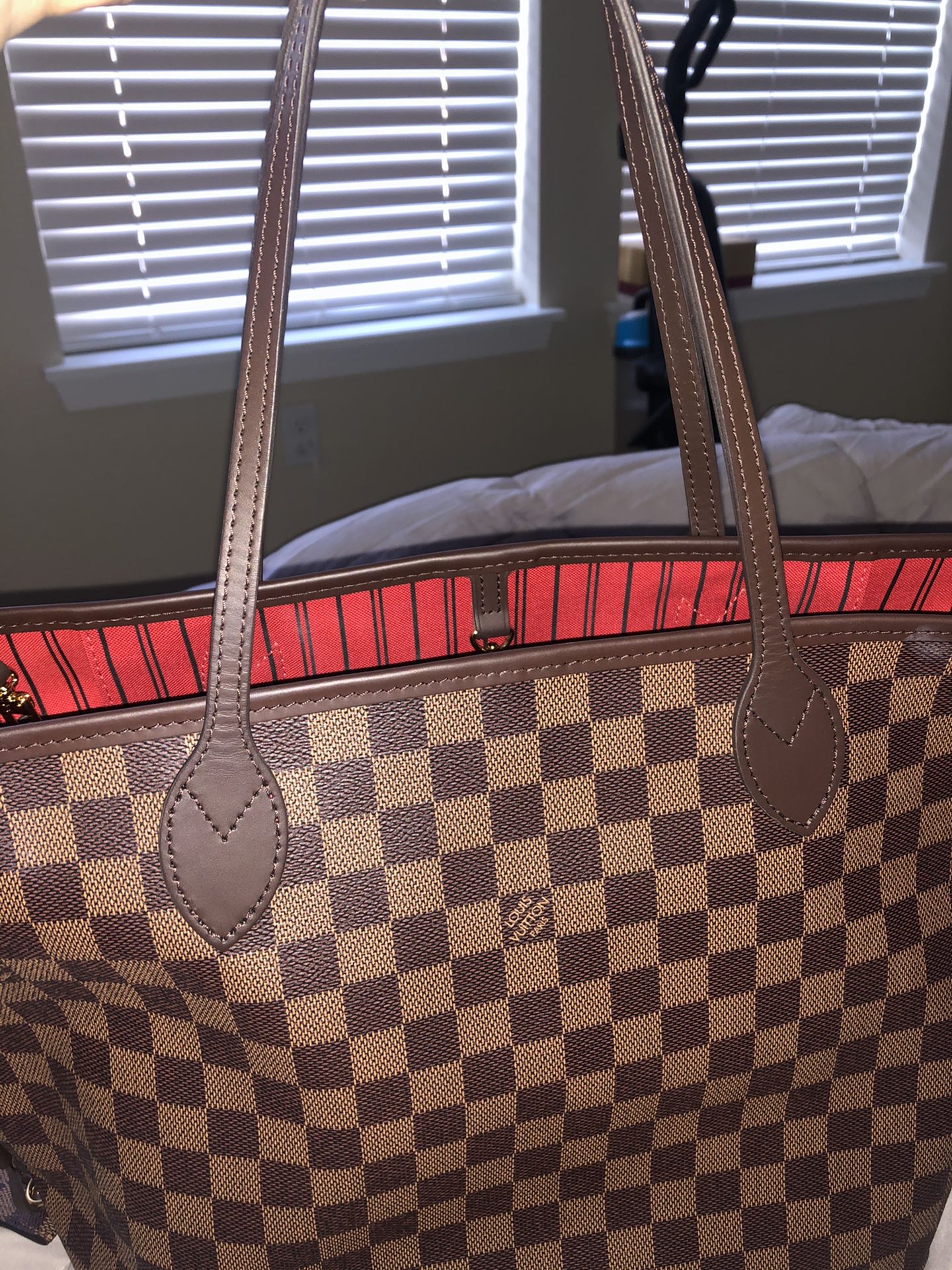 Louis Vuitton Neverfull Bag, Wristlet