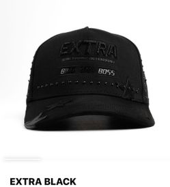 EXTRA BLACK BIGG BOSS HAT