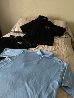 Polo Shirts: Lacoste & Nike.  Chino, ca
