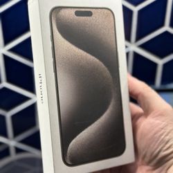 New iPhone 15 Pro Max 256GB Unlocked. $80 Down Payment! 