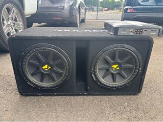 Kicker CompR Speaker